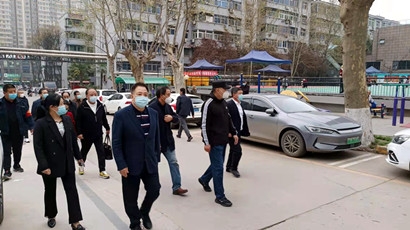 集團領導金輝一行赴陜西陜鋼物業(yè)資產管理有限公司調研