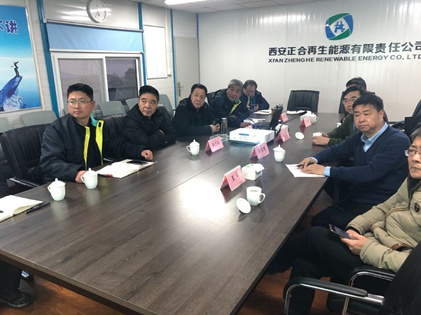 集團領(lǐng)導(dǎo)會同航天六院、航天六院十一所（京）調(diào)研灞橋生活垃圾無害化處理項目